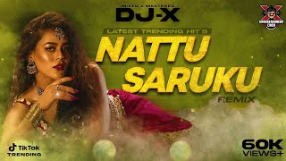 DJX Nattu Saruku Mix  Exclusive Tamil Folk Hits  TIK TOK TRENDING • 2024 [upl. by Amhsirak]