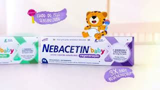 Nebacetin baby Linha completa contra assaduras [upl. by Basham]