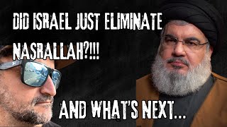 Is Hassan Nasrallah Dead And What’s Next ExIsraeli Special Forces Breaks It Down [upl. by Nylirrehs508]