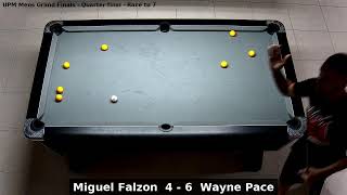 Miguel Falzon vs Wayne Pace  UPM Mens Grand Finals  Quarter final [upl. by Acherman]