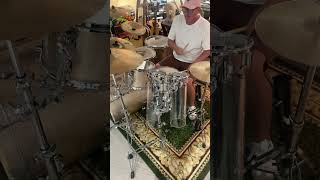 Ludwig Keystone drum set with pearl rocket Toms ￼ [upl. by Halik]