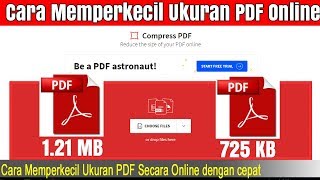 Cara Memperkecil Ukuran PDF Secara Online [upl. by Neelyk]