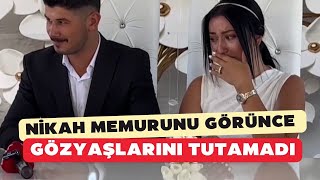 Nikah masasında karşısına çıktı Gelin gözyaşlarına boğuldu [upl. by Kacie271]