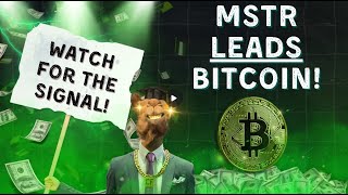 MicroStrategy is about to Lead Bitcoins Top [upl. by Shirl604]