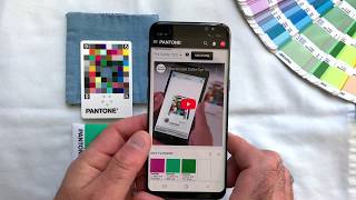 Pantone Color Match Card How to match to a Pantone Color in 25 seconds [upl. by Airyk]