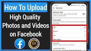 How To Upload High Quality Photos andVideos On Facebook Without LosingQuality in 2025 [upl. by Johanna]