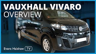 Vauxhall Vivaro Van Overview Walkaround and features  Evans Halshaw TV [upl. by Nairam860]