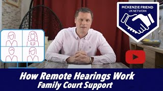 Family Court How Remote Hearings Work [upl. by Kant]