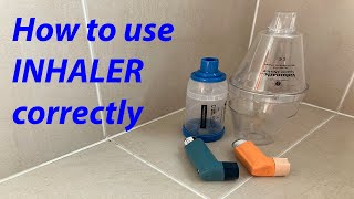 How to use Asthma INHALER correctly [upl. by Weinert]