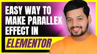 How to make elementor parallax effect  parallax effect in elementor  wordpress tutorial [upl. by Namron]