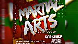 Martial Arts Riddim Full Mix  CapletonElephant ManCeCileBounty KillerSizzlaShabba Ranks [upl. by Charmain]