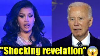 quotCARDI B DOUBLES DOWN ON CLAIM JOE BIDEN IS ‘SELFISH’ TO RUN FOR PRESIDENT AGAINquot [upl. by Jenny370]