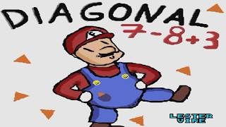 Super Mario Diagonal 2  A Maquina de MEMES  SMW Hacks [upl. by Burtie379]