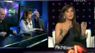 Najwa Karam on Akher man Ya3lam Part5 [upl. by Gabrielson]