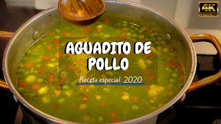 Como Preparar Aguadito de Pollo en un Toque  Receta Facil [upl. by Alikam]