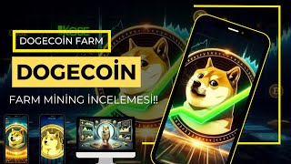 ⛏️DOGECOİNFARM MADENCİLİK  KAYIT BONUSU 50 DOGECOİN BONUS KAZAN💰 GÜNLÜK REKLAM İZLE GELİR SAĞLA🚀 [upl. by Kentigera413]