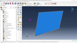 Finite Element Method  Example  Complete Linear Analysis in ABAQUS [upl. by Annetta]