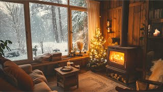 Cozy Christmas Fireplace Vibes [upl. by Noorah]