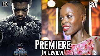 Florence Kasumba  Black Panther Premiere Interview [upl. by Kowtko]