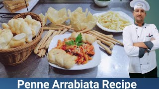 Classic Penne Arrabiata Recipe cooking Studio by sami [upl. by Mara]