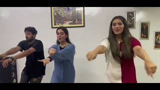 Dance Practice ft jannat mirza alishba anjum [upl. by Acirret]