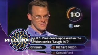 US Winner Calls Dad To Say Hes Gonna Be A Millionaire  Who Wants To Be A Millionaire [upl. by Aciruam]