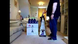 Bissell Cleanview Powerbrush 44L6 Carpet Washer  First look [upl. by Corbet]