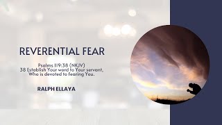 Reverential Fear Part 1 [upl. by Atteynod]