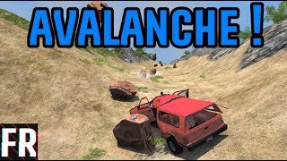 BeamNG Drive  Beat The Avalanche [upl. by Mundford]