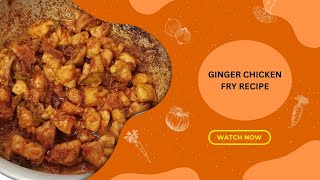 Ginger garlic Chicken fry recipe 🍗PravalikaBharathiVlogs [upl. by Llednahc]