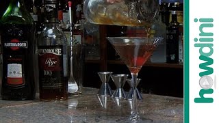 How to make a classic Manhattan cocktail [upl. by Namijneb]