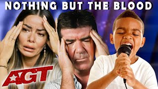 Simon Cowell In Tears When This Kid Perform Worship on Americas Got Talent  AGT 2024 [upl. by Naujid228]