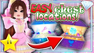 15 CHEST LOCATIONS IN ROYALE HIGH CAMPUS 3 💎 10000 Diamonds XP amp ITEMS  Royale High [upl. by Akimad]