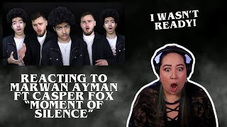 REACTING TO MARWAN AYMAN FT CASPER FOX  MOMENT OF SILENCE I WASNT READY [upl. by Atwekk]