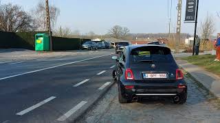 Abarth 695 Esseesse Start up and accelerations [upl. by Rodrick382]