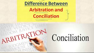 DIFFERENCE BETWEEN ARBITRATION AND CONCILIATION ACT 1996 Part 2 Full Lectures in HINDI [upl. by Michon]