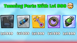 😵 TUNING PARTS WITH 999 LVL GAMEPLAY   Hill Climb Racing 2 [upl. by Alaster418]