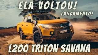 LANÇAMENTO L200 TRITON SAVANA 2022 [upl. by Anamuj655]