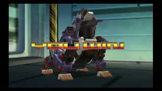 Zoids Full Metal Crash  Liger Zero Jager Zi Fighters Mode [upl. by Rozamond]