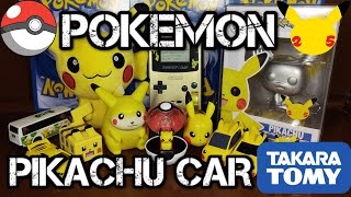 ⚡PIKACHU CAR⚡COLECCION DE 📦TOMICA📦 unboxing Pokémon 25th anniversary TAKARA TOMY トミカ ピカチュウカー コレクション [upl. by Eerpud]