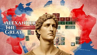 Alexander the Great Battle Timeline and Conquests Mapped [upl. by Ridgley987]