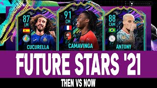 Future Stars FIFA 21 Then Vs Now 😱🔥 [upl. by Hsivat]