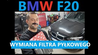 WALENTY WYMIENIA FILTR KABINOWY W BMW F20 CABIN FILTER BMW F20 F21 [upl. by Coridon]