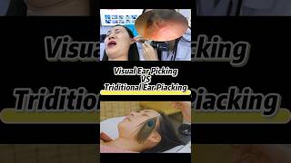 Visual ear picking vs Chinese triditional ear picking。which one you prefer？asmr relax earcleaning [upl. by Jaquelin877]