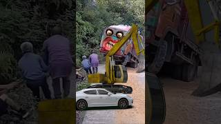 Amazing Huge Container Truck Pertamina Tanker Truck amp Cement Mixer Like Chris Tayo And Friends👻🧞 [upl. by Barrington]