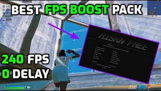 ULTIMATE Fortnite CHAPTER 5 Optimization Tool🔧Boost Fps Lower Input Delay amp Latency [upl. by Ahseekal]