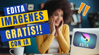 🎨✨ DESCUBRE cómo EDITAR y generar FOTOS con IA FACIL y GRATIS  Tutorial KRITA 📸🤖 [upl. by Peers]