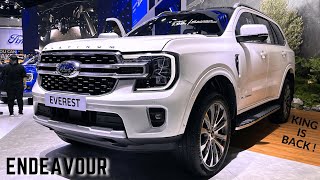 2024 Ford Endeavour V6 Turbo Platinum 7Seater SUV  Better Than Toyota Fortuner  Features Price [upl. by Sorcim95]