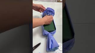 🍬💐🌿creative flower packaging idea florist flowerarrangement bouquetwrapping floraldesign [upl. by Jeddy18]