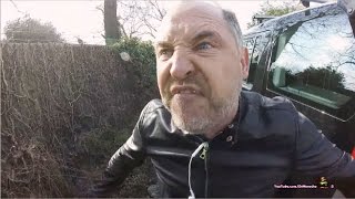 Extreme Road Rage Rant At Cyclist By Master Butcher RoadRage [upl. by Amik]